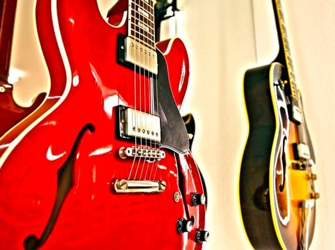 Cromado en guitarras eléctricas